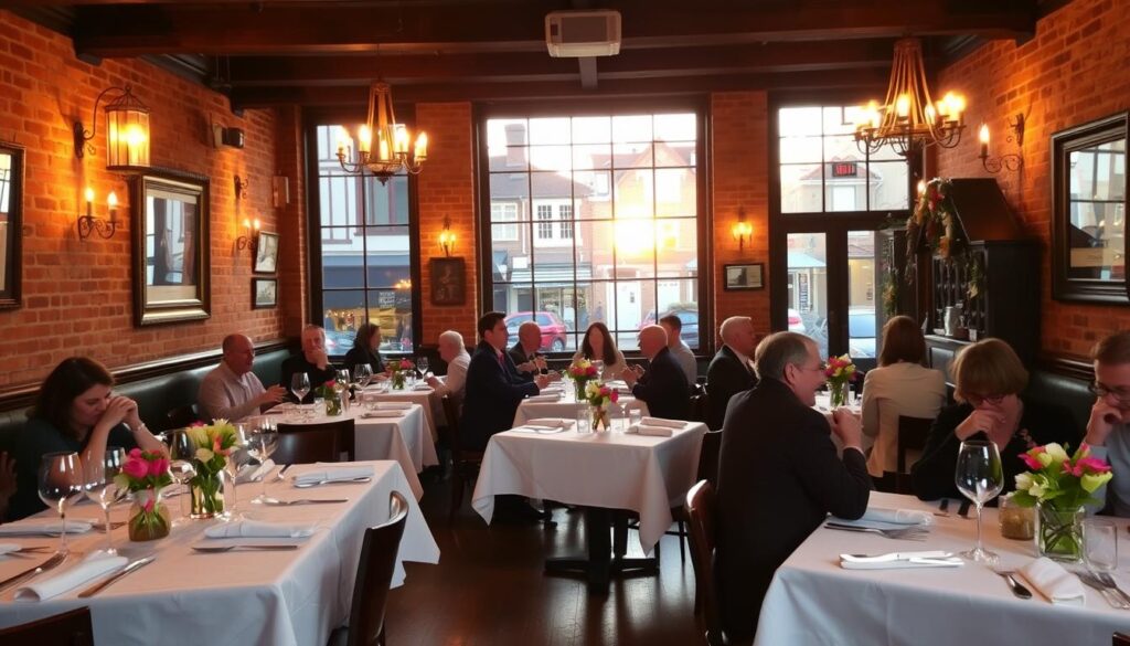 Ambiente im Restaurant