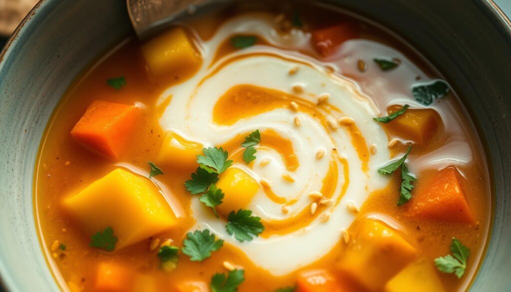 Aromatische Ergänzungen Suppe