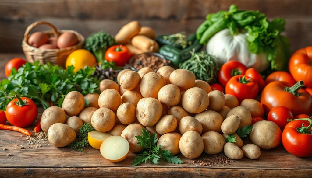 Auswahl der richtigen Kartoffeln und Zutaten