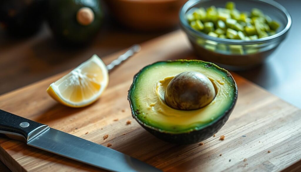 Avocado vorbereiten