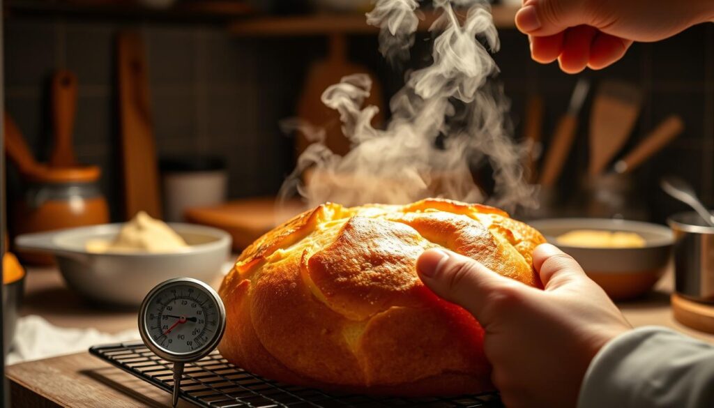 Backen und Temperatur