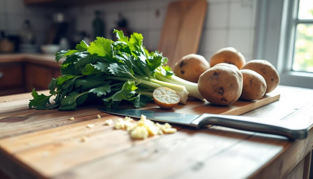 Bärlauch und Kartoffeln Schritt-für-Schritt Anleitung