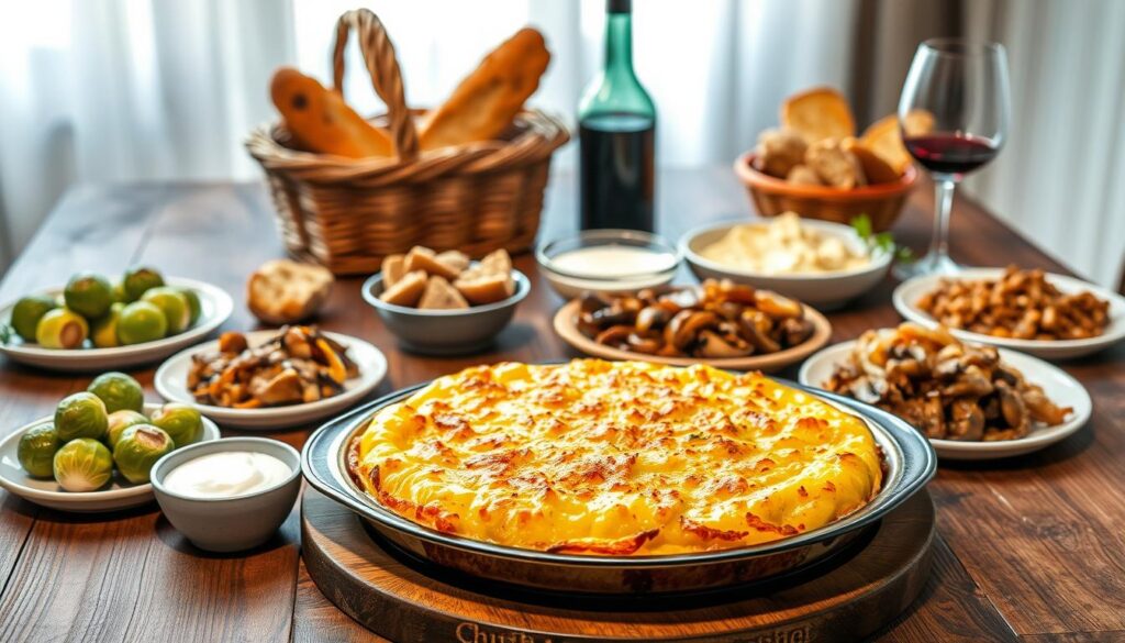 Beilagen zum Kartoffelgratin
