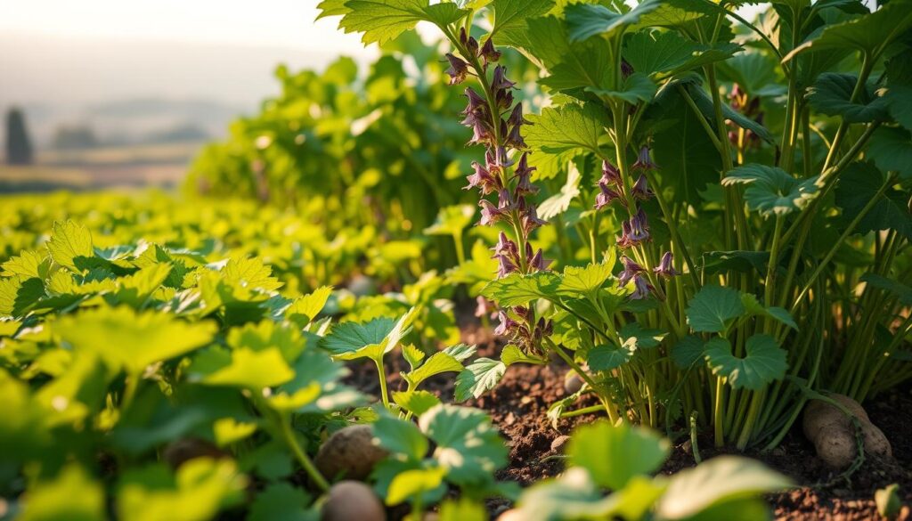 Botanische Merkmale der Kartoffelpflanze
