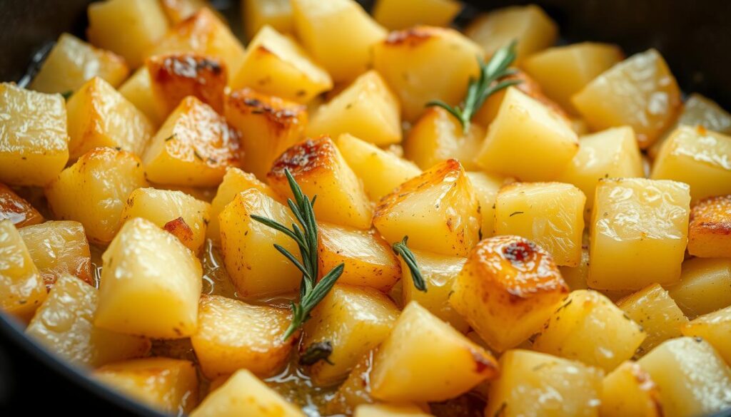 Bratkartoffeln aus rohen Kartoffeln