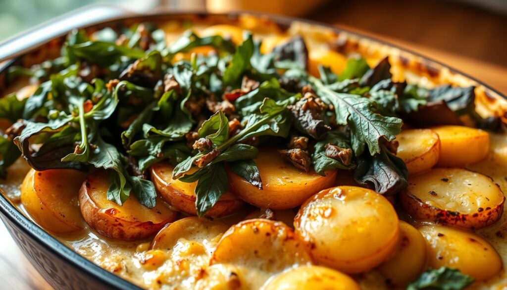 Chicorée Kartoffel Auflauf vegetarisch Rezept