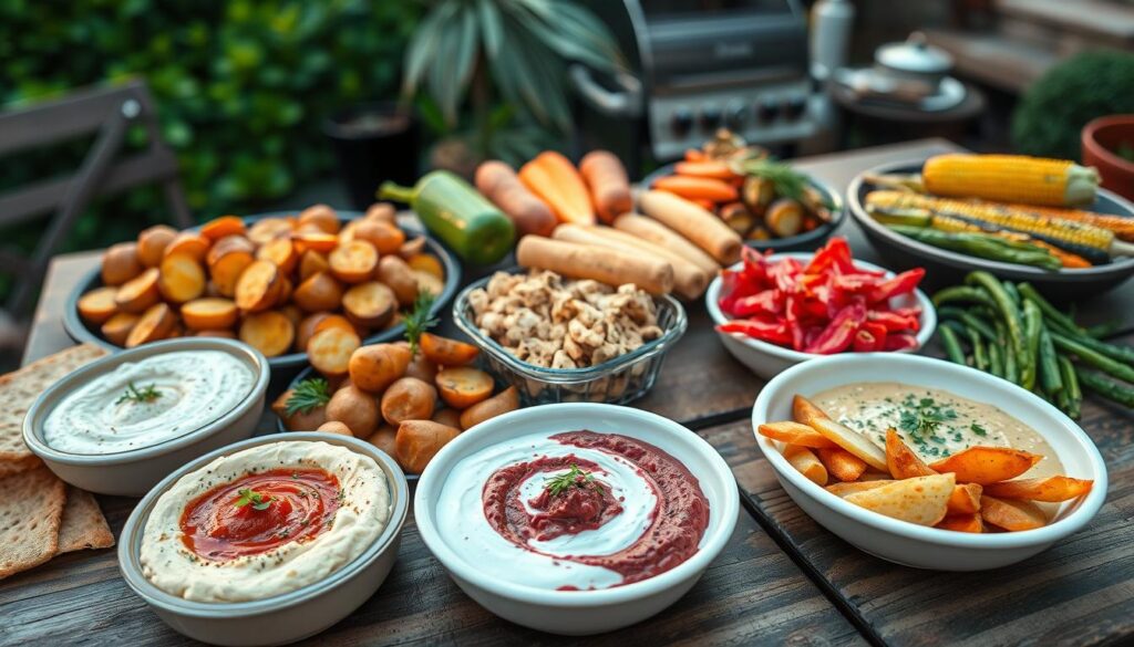 Dips und Beilagen