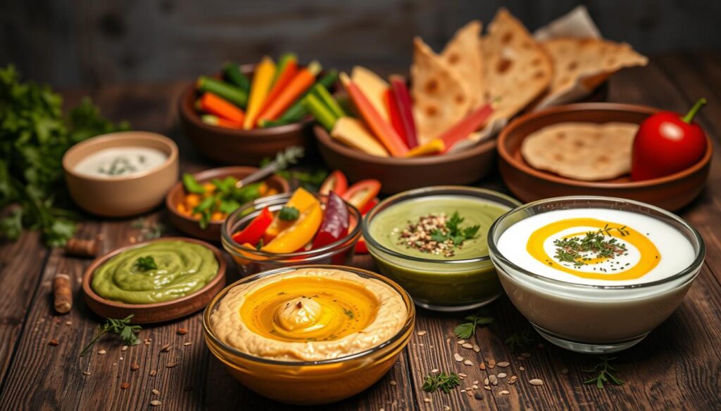 Dips und Soßen