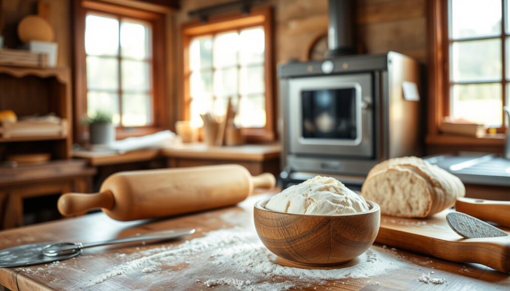Equipment für Kartoffel Sauerteigbrot