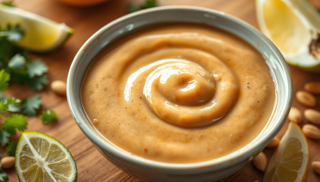 Erdnusssauce Zubereitung
