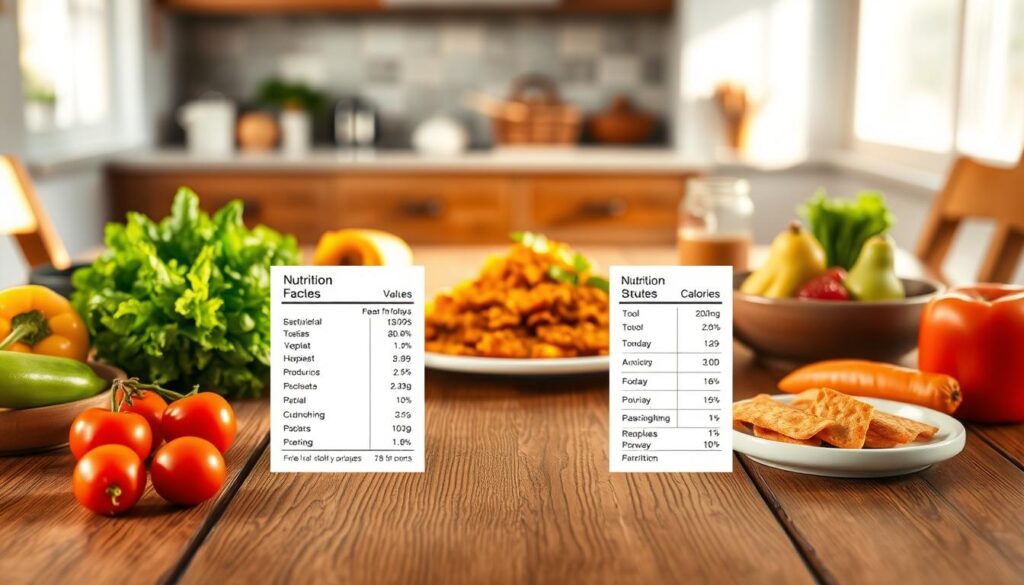 Ernährungsinformationen und Nährwerte