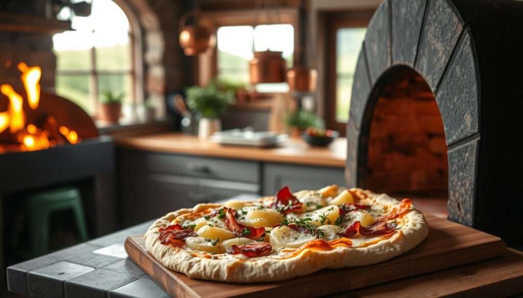 Flammkuchen Kartoffeln Rezept