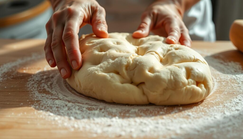 Focaccia Teig herstellen