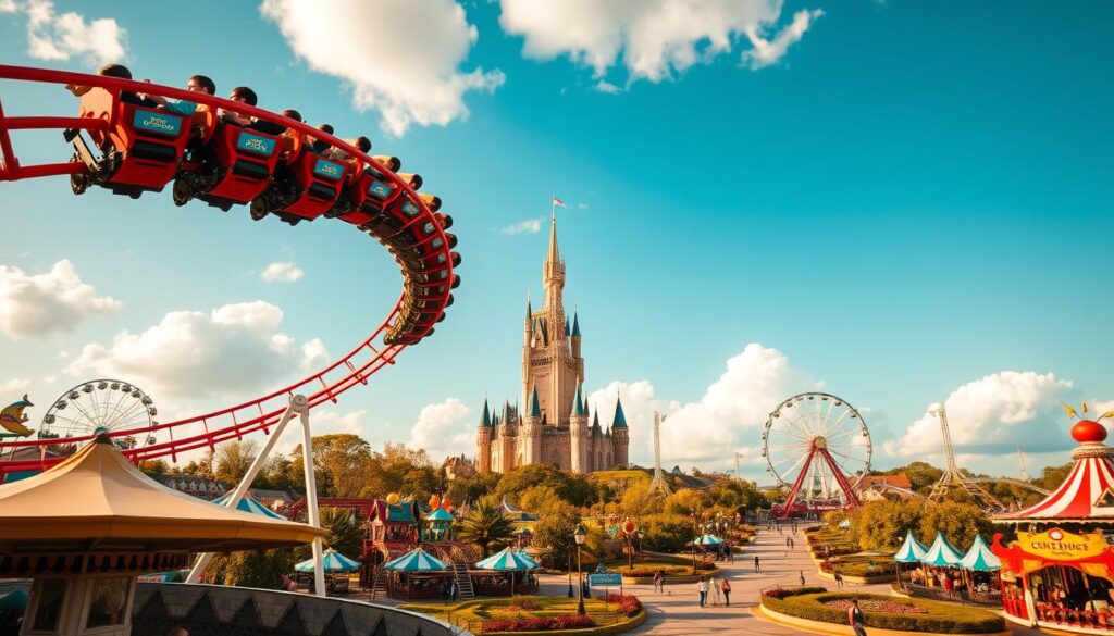 Freizeitpark Attraktionen