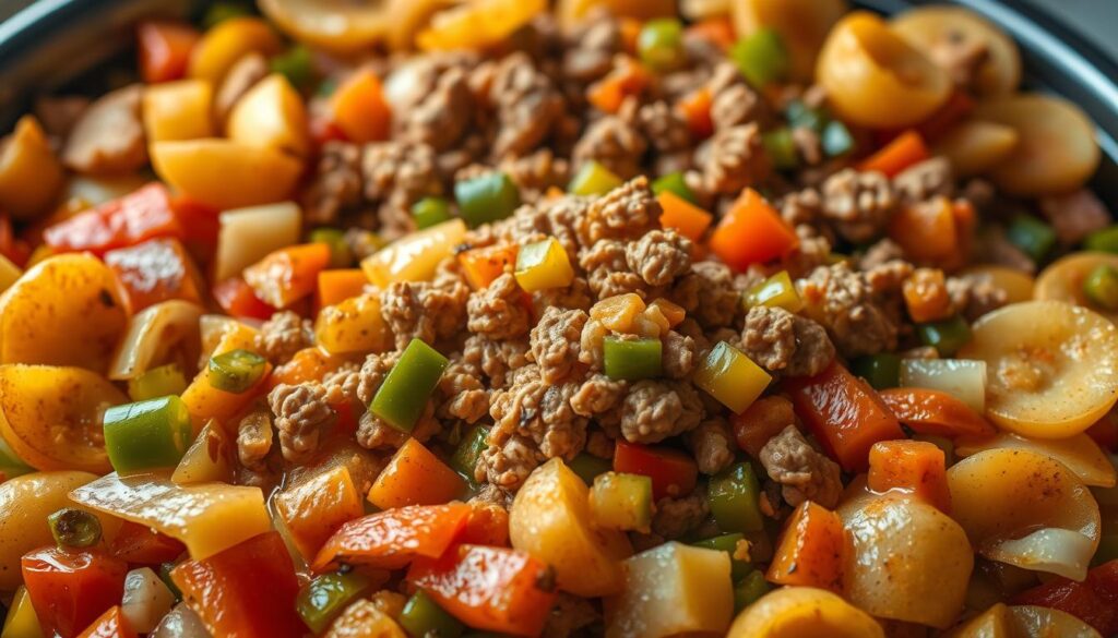 Füllung für Kartoffelschnecken