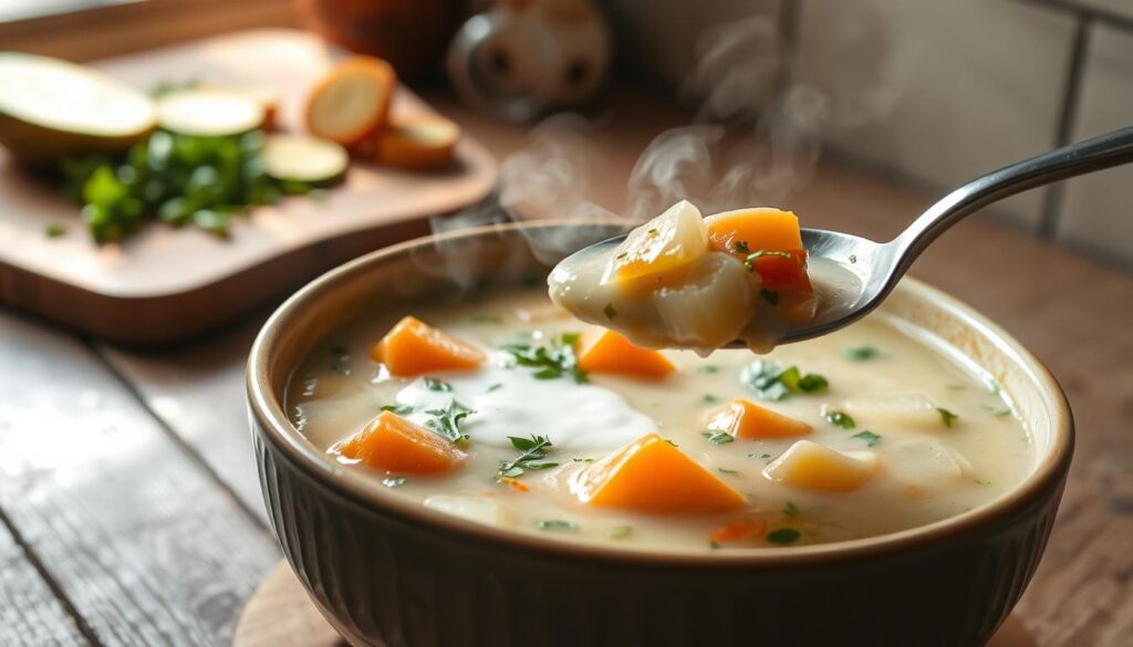 Gemüse Joghurt Suppe Rezept