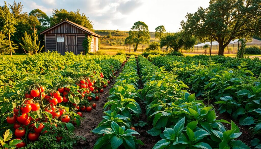 Gemüsegarten Pflege
