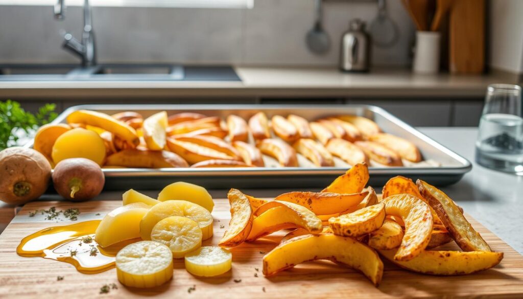 Gesündere Zubereitung von Pommes Frites