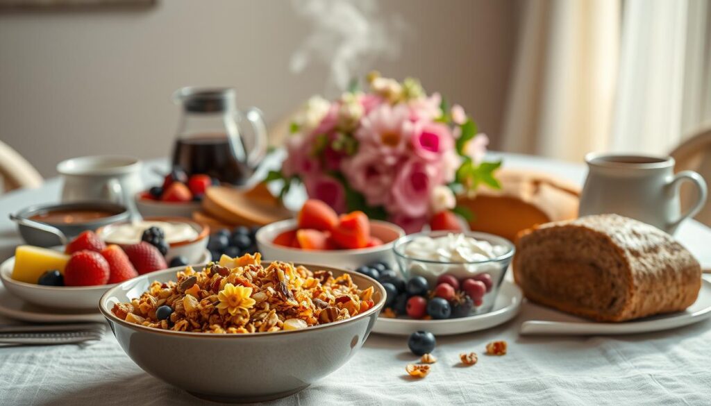 Gesunde Frühstücksideen mit Kartoffel Granola