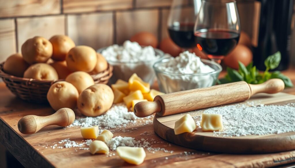 Gnocchi Zutaten und Zubereitung