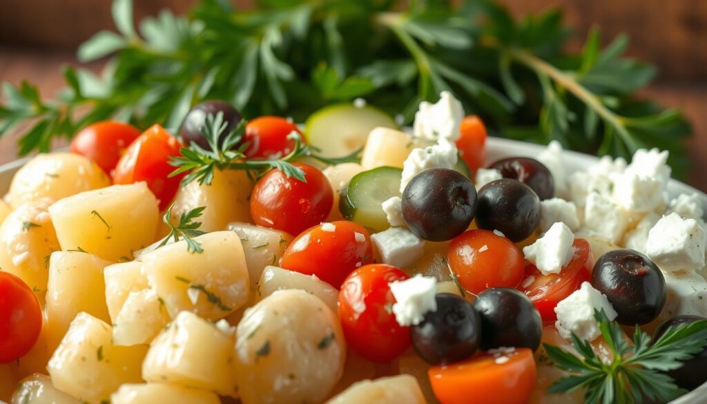 Griechischer Kartoffelsalat