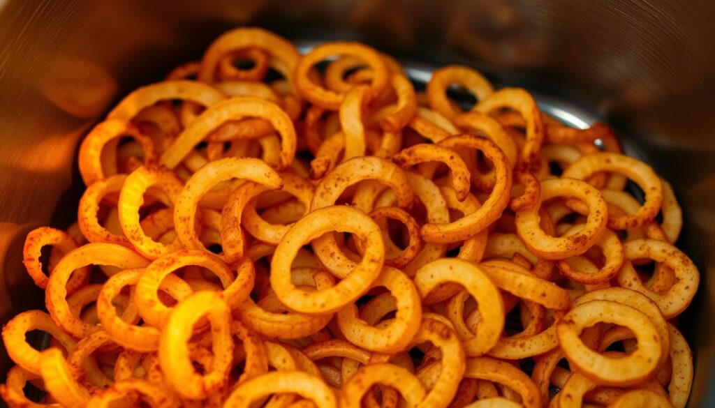Heißluftfritteuse Kartoffelspiralen