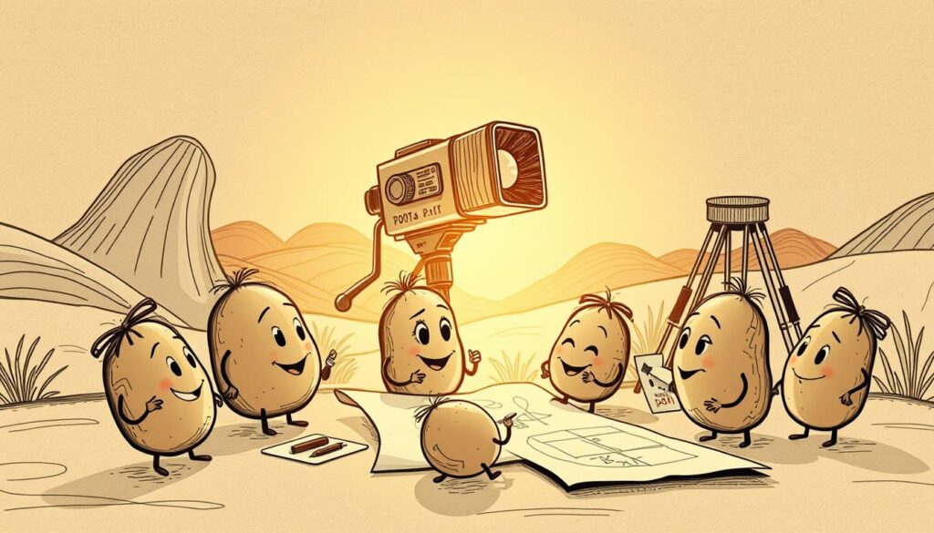 Historische Animation Bild