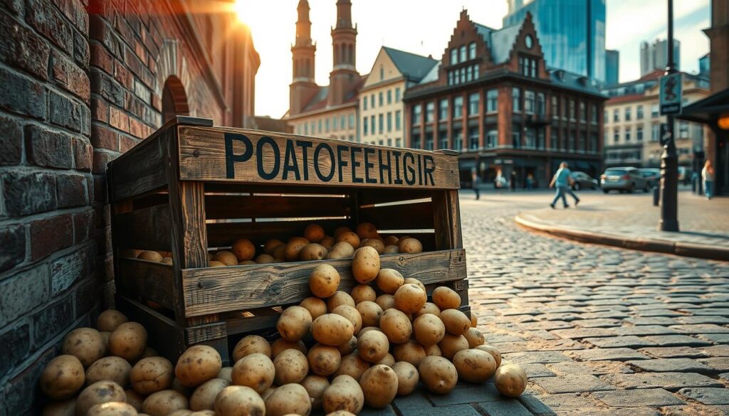 Historische Atmosphäre der Kartoffel-Kiste