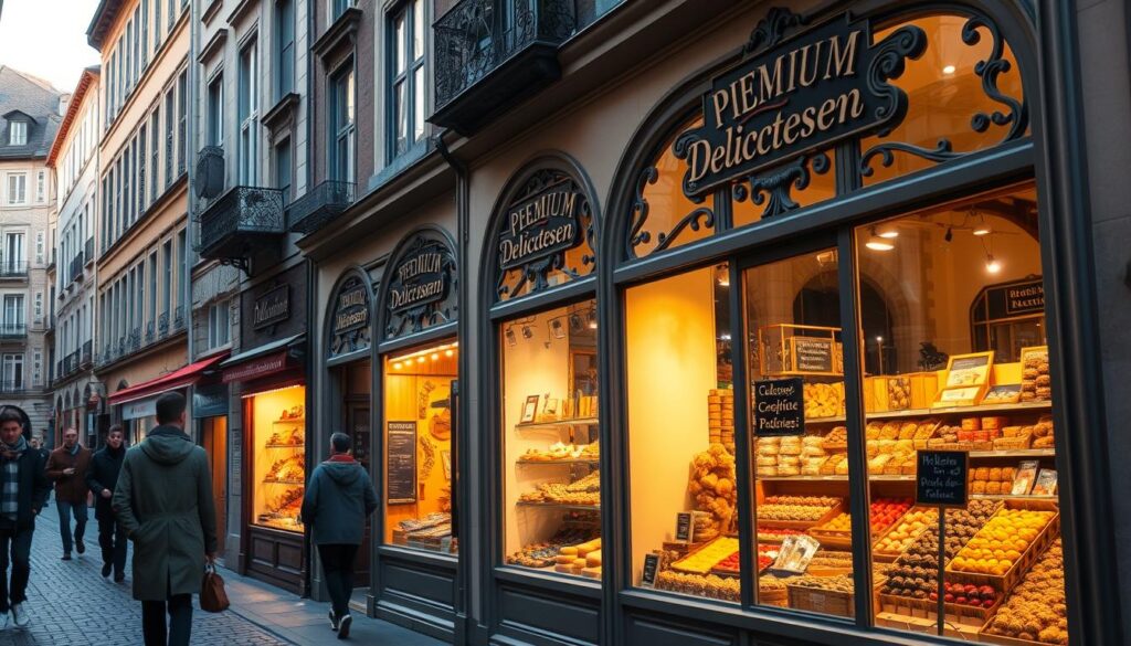 Historische Feinkostläden