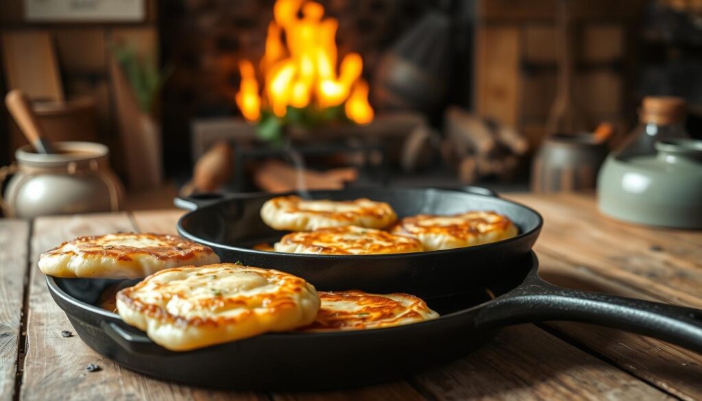 Historische Kartoffelplätzchen