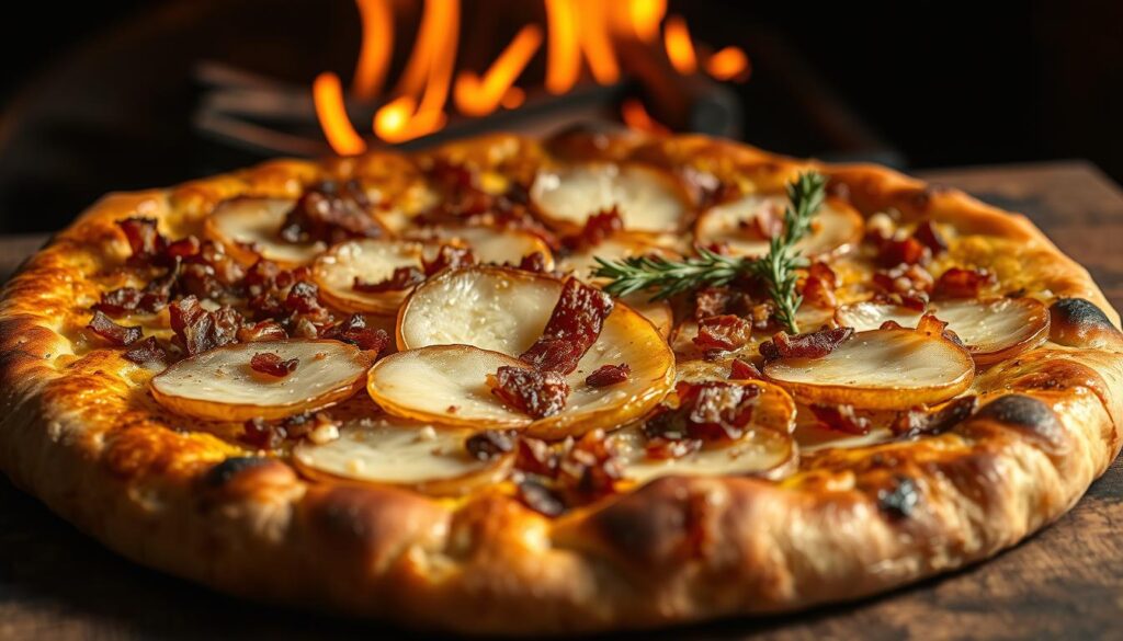 Historischer Flammkuchen