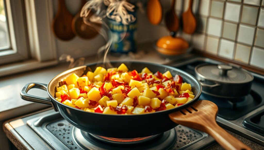 Hoppel Poppel in der Pfanne