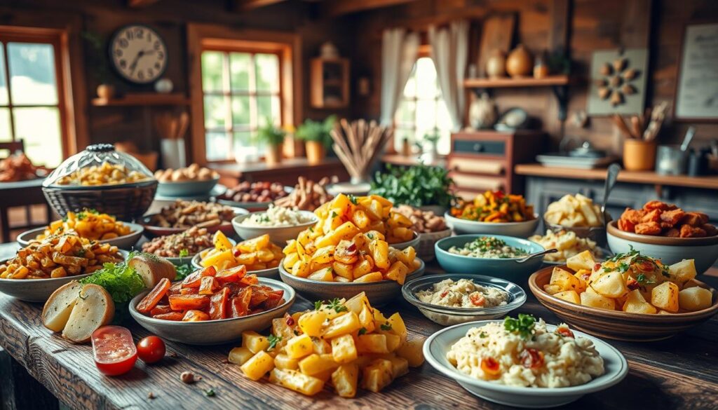 Internationale Kartoffelrezepte