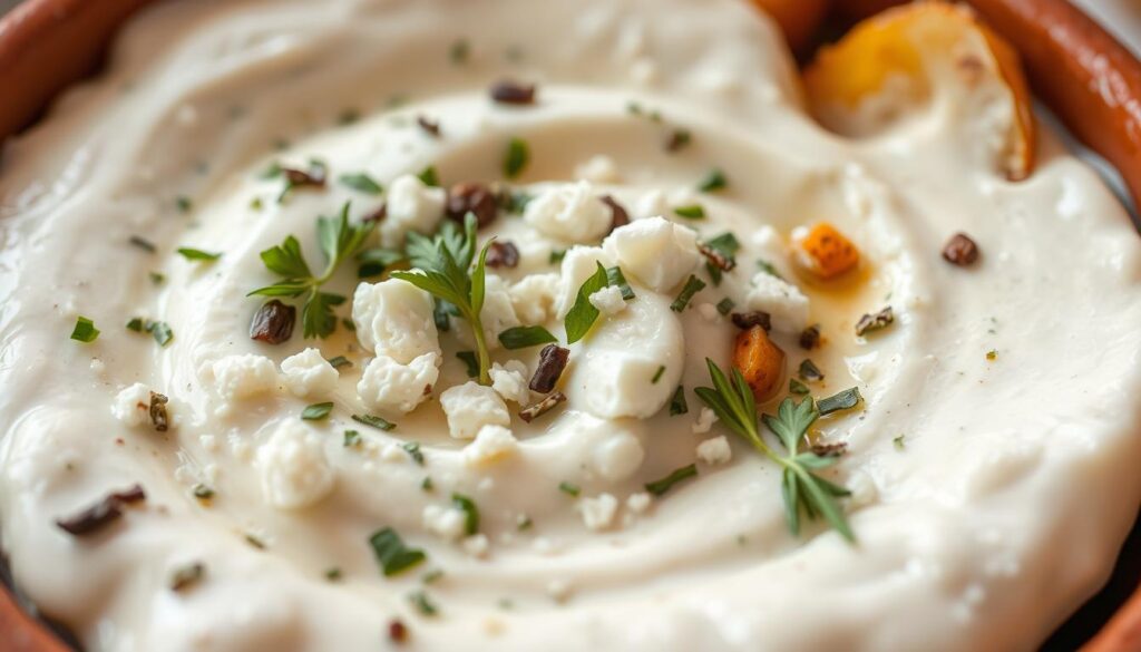 Joghurt-Feta-Dip für Kartoffeln