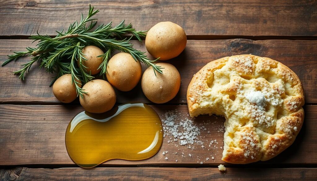 Kartoffel-Focaccia Zutaten