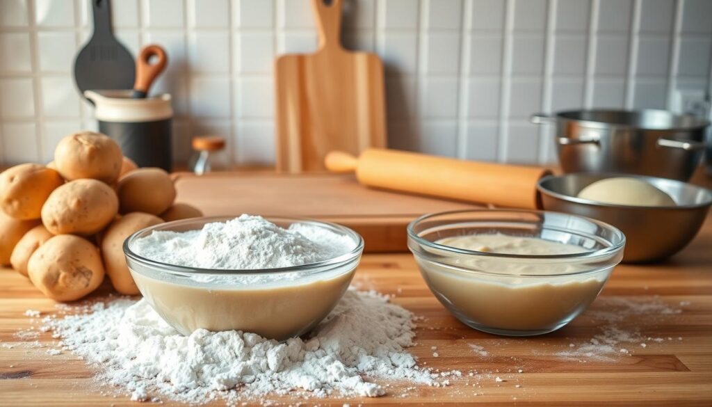Kartoffel Hefeteig Zubereitung