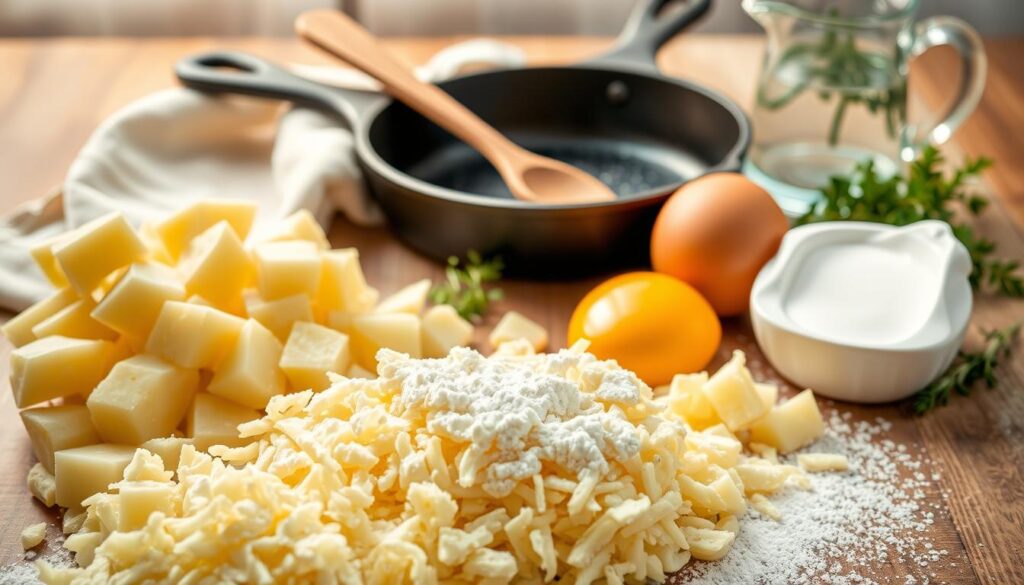 Kartoffel Kaiserschmarrn Zutaten