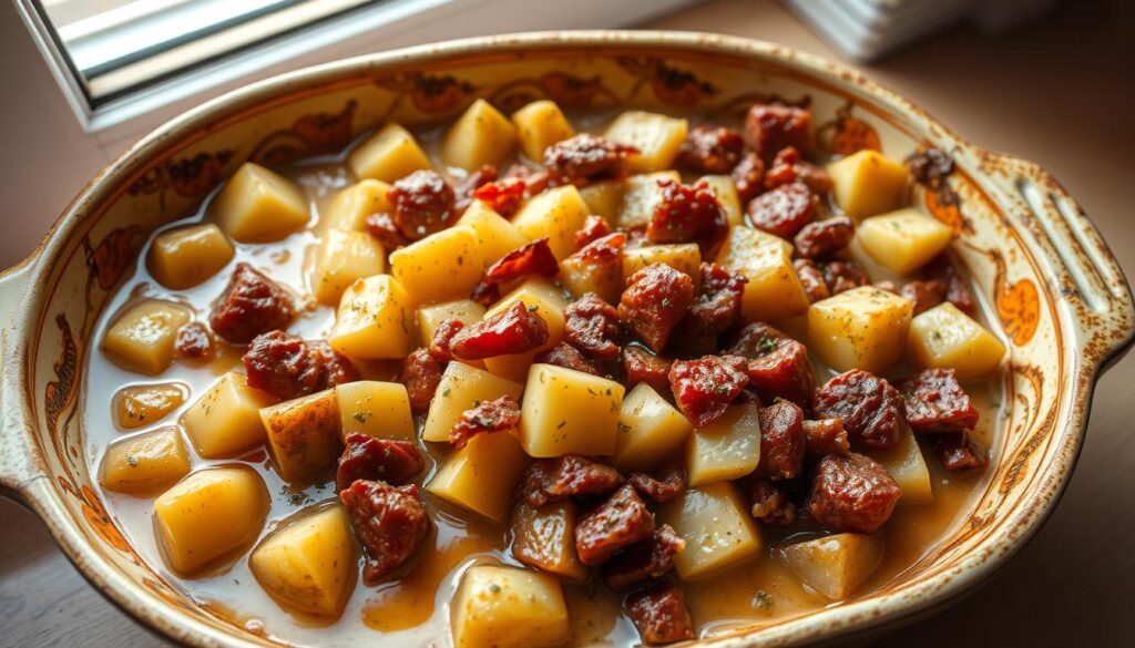 Kartoffel Sucuk Auflauf Rezept