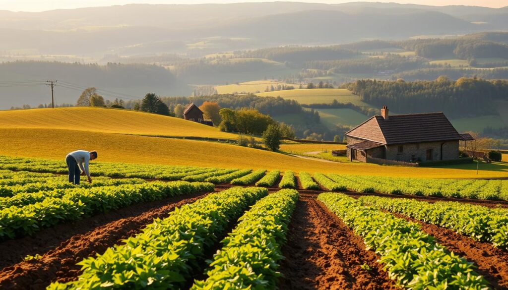 Kartoffelanbau in der Eifel