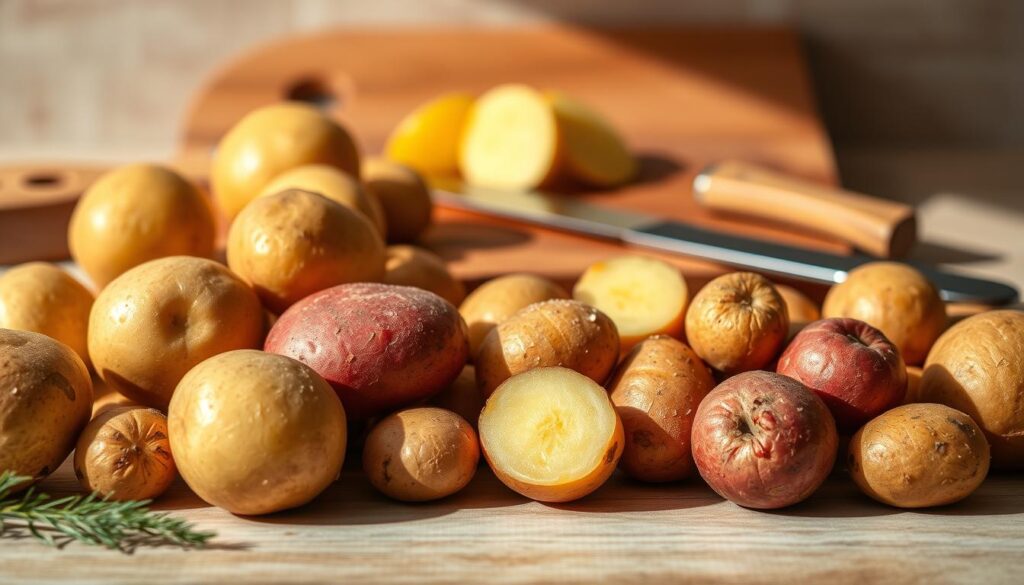 Kartoffelauswahl für Bratkartoffeln