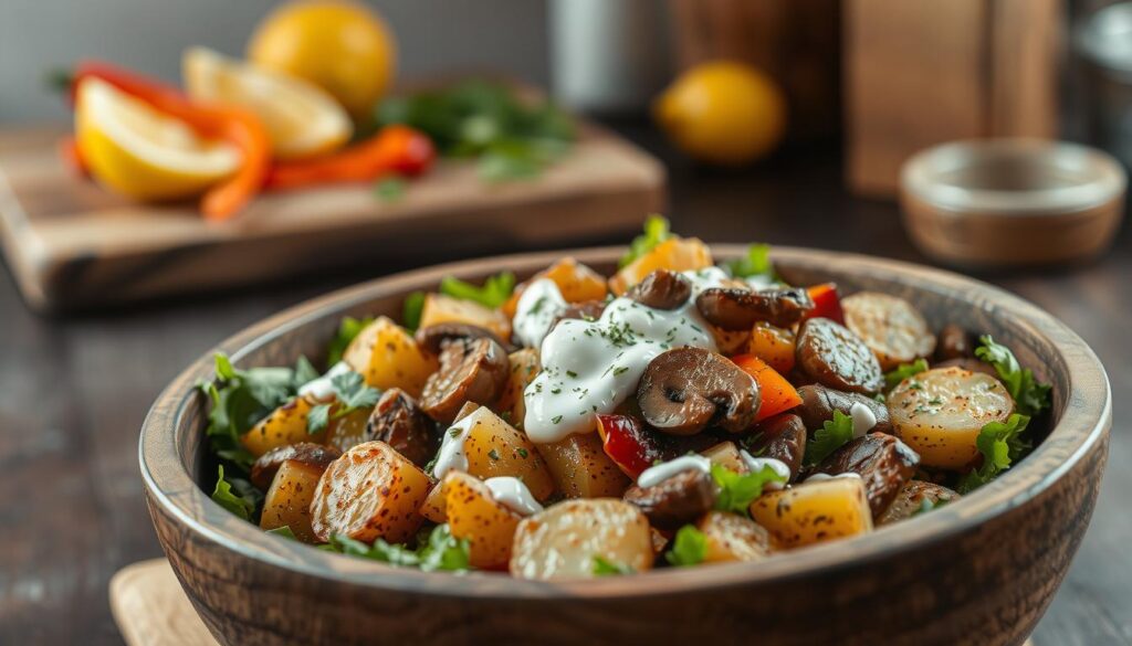 Kartoffelbowl Zubereitung