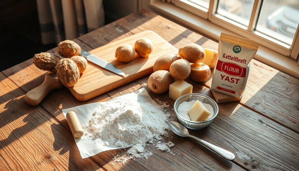 Kartoffelbrot Zutaten