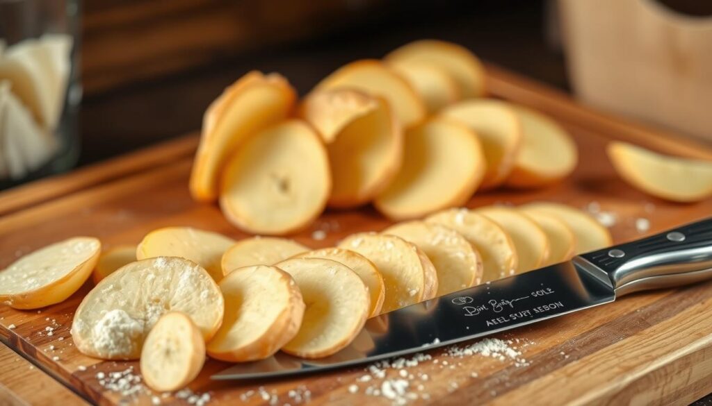 Kartoffelchips Zubereitung