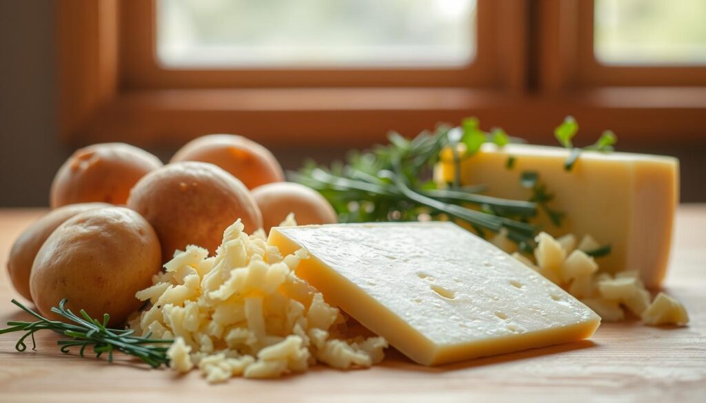 Kartoffelkäse Zutaten