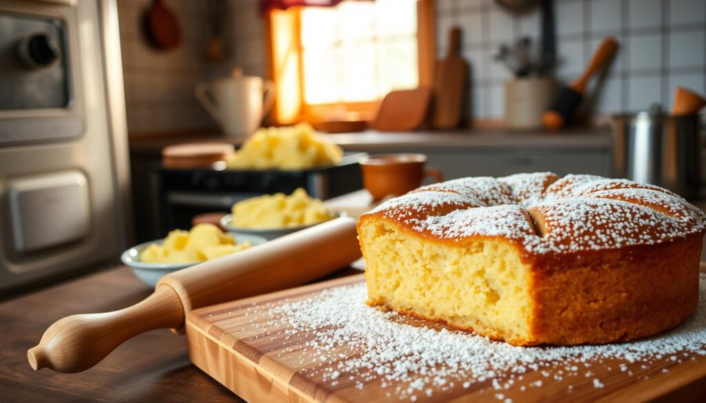 Kartoffelkuchen backen