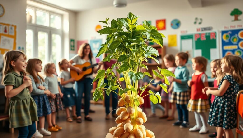 Kartoffellied in der Schule