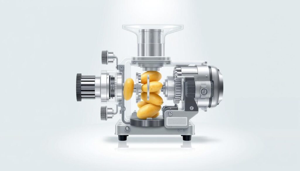 Kartoffelmaschine Funktionen