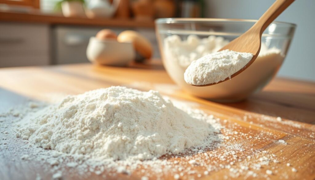 Kartoffelmehl beim Backen
