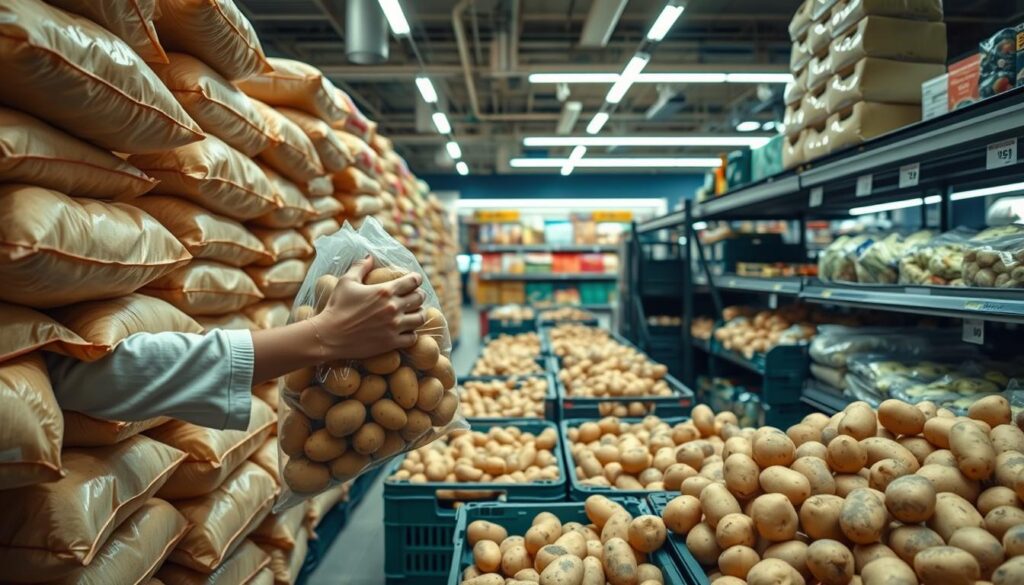Kartoffeln einkaufen und lagern