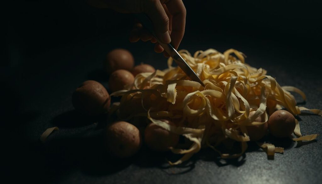 Kartoffeln schälen